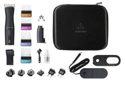 Andis beSPOKE Cordless Grooming Razor – Dual Batteries, #10 Ceramic Blade, 1.5mm Precision