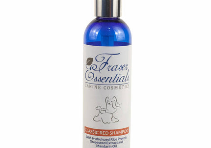 Fraser Essentials Classic Red Shampoo – Color-Enhancing Concentrate, 30:1 Formula, 250ml Bottle