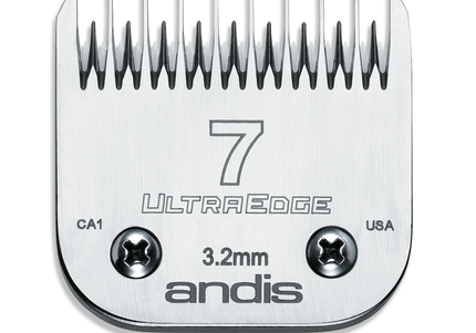 Andis UltraEdge Blade No. 7 – Precision Steel Cutting Edge, 3.2mm, Durable Design