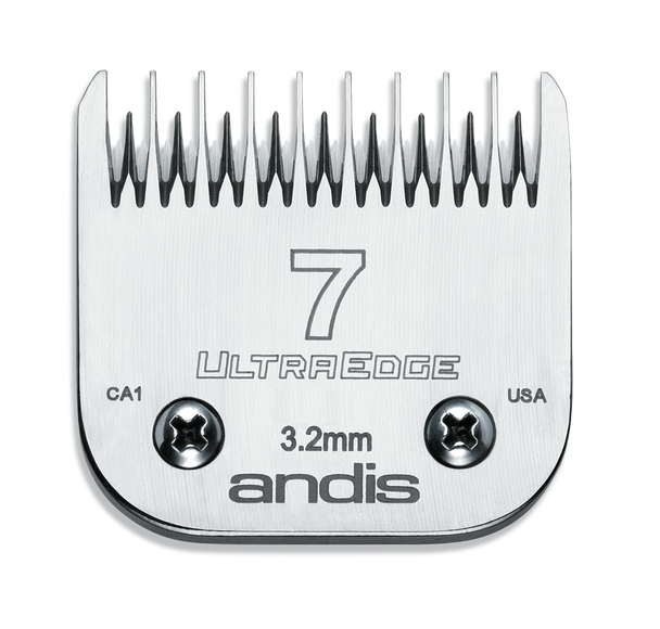 Andis UltraEdge Blade No. 7 – Precision Steel Cutting Edge, 3.2mm, Durable Design