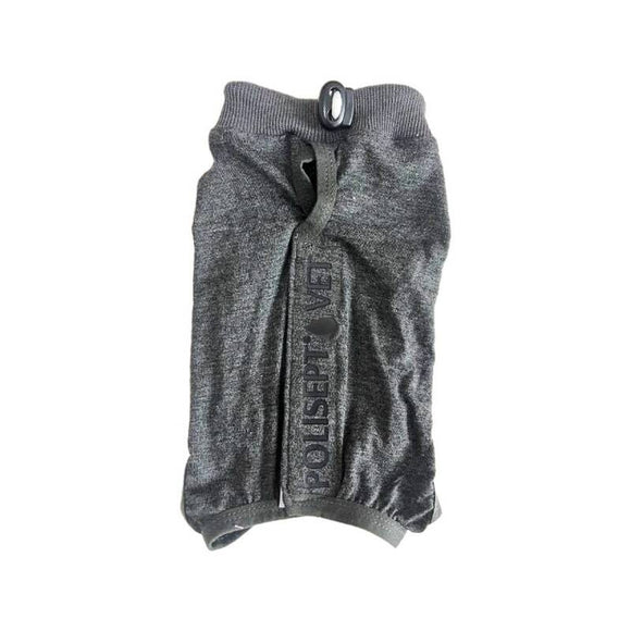 Polisept Vet Care Recovery Suit – Breathable Post-Surgery Protective Clothing, Soft Fabric Design