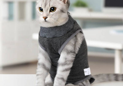 Polisept Vet Care Recovery Suit – Breathable Post-Surgery Protective Clothing, Soft Fabric Design