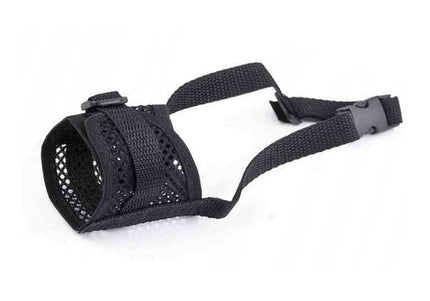 Lord Adjustable Dog Muzzle – Breathable Mesh Design, Secure Fit, Size 5