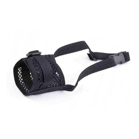 Lord Adjustable Dog Muzzle with Breathable Mesh – Secure Fit, Size 6