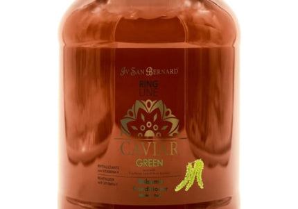 Iv San Bernard Ring Line Caviar Green Conditioner – Plant Caviar Formula, 3L, Nourishing & Revitalizing