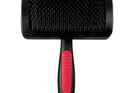 Chadog Ideal Dog Lucia Medium Card Brush – Long Hard Pins, Effective Detangling for Poodles
