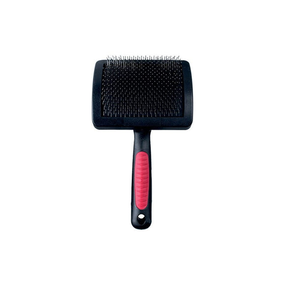 Chadog Ideal Dog Lucia Large Card Brush – Standard Hard Pins, Effective Detangling for Poodles