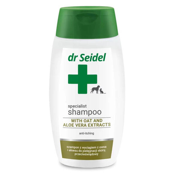 Dr Seidel Moisturizing Soothing Shampoo with Oat and Aloe Extract, 220ml – Gentle Hydration Formula