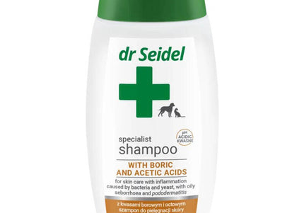 Dr Seidel Boric & Acetic Acid Shampoo – Soothing Antibacterial Formula, 220ml