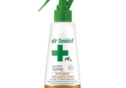 Dr Seidel Skin Care Spray – Boric and Acetic Acid Formula, 100ml, Fast-Acting Relief
