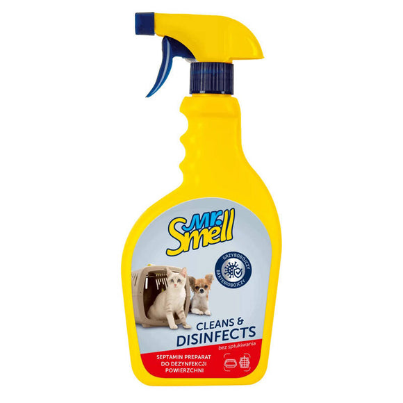 Mr. Smell Cleans & Disinfects – Surface Disinfectant Spray, Multi-Purpose, 500ml