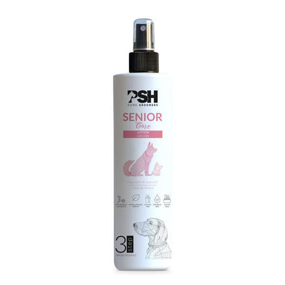 PSH Home Groomers Senior Care Lotion – Odor-Neutralizing Formula, 300ml, Gentle for Aging Dogs