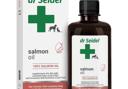 Dr Seidel Salmon Oil – Pure Supplement with Delicate Taste and Aroma, 250ml Bottle