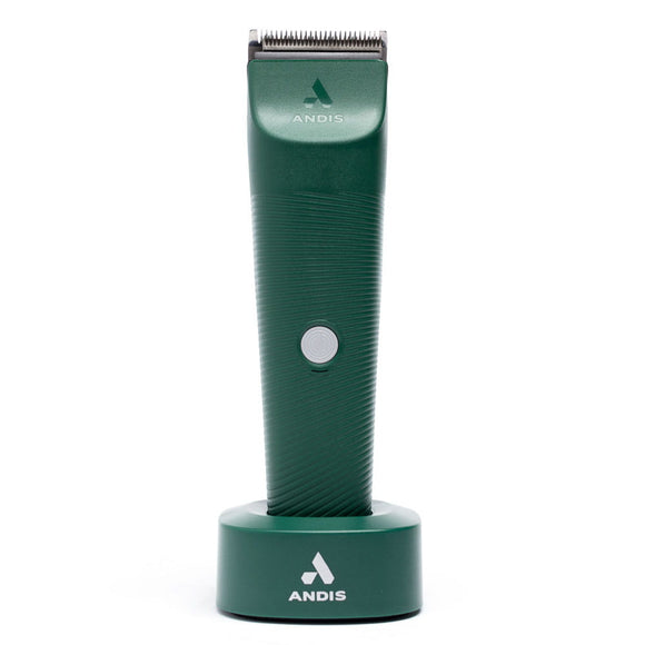 Andis Vida Cordless Clipper – Adjustable Blade, USB-C Charging, Green, Lightweight Design