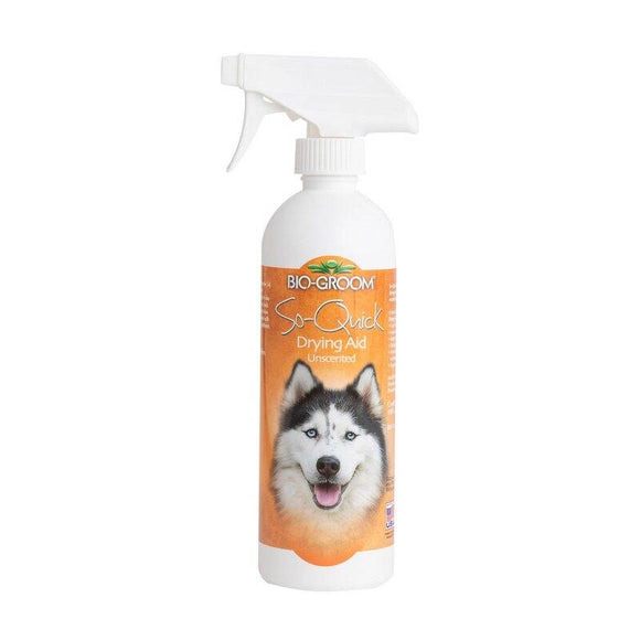 Bio-Groom So Quick Drying Aid Spray – Fast-Acting Coat Drying Formula, 473ml