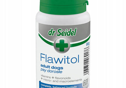 Dr Seidel Flawitol Supplement Tablets – Advanced Nutritional Formula, 200 Count, Supports Vitality