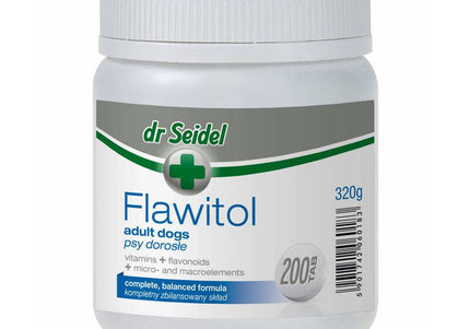 Dr Seidel Flawitol Supplement Tablets – Advanced Nutritional Formula, 200 Count, Supports Vitality