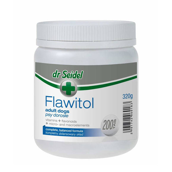 Dr Seidel Flawitol Supplement Tablets – Advanced Nutritional Formula, 200 Count, Supports Vitality