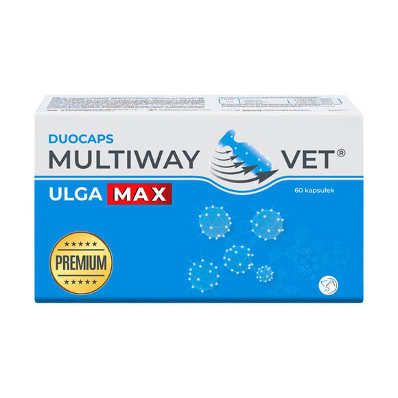 Multiway Vet Duocaps Ulga Max Twist-Off Capsules – Stress and Discomfort Relief, 60 Count