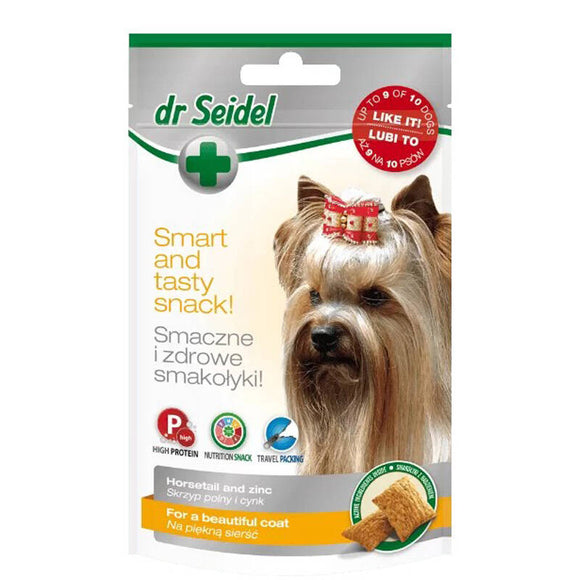 Dr. Seidel Beautiful Fur Treats – Nutrient-Rich Snack, 90g, Supports Healthy Coat