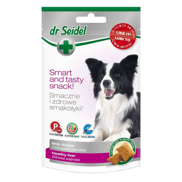 Dr. Seidel Healthy Liver Support Treats – Functional Snack, 90g Resealable Pack