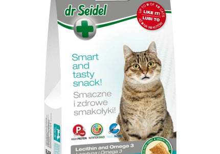 Dr. Seidel Senior Cat Treats – Soft Chews with Essential Nutrients, 50g Pack
