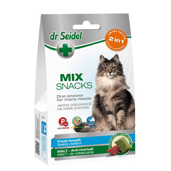 Dr. Seidel Fresh Breath Dental Treats – 60g, Cleans Teeth and Reduces Deposits