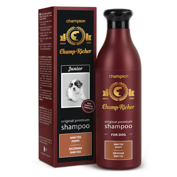 Dermapharm Champ-Richer Shih-Tzu Puppy Shampoo Concentrate 1:5, 250ml – Gentle Cleansing Formula