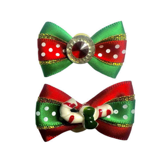 Tritra Christmas Grooming Bows – Premium Festive Decorative Set, 25 Pack