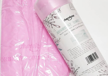 Shernbao Absorbing Towel Blue – Highly Absorbent Foam, Large 66x43cm, Quick-Dry Design