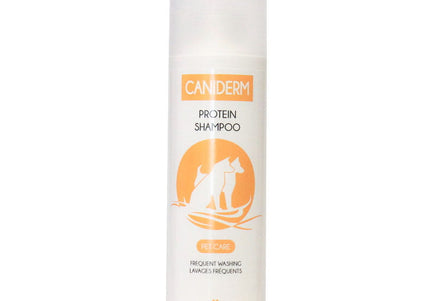 Caniderm Protein Shampoo – Nourishing Formula with Proteins, 220ml Bottle