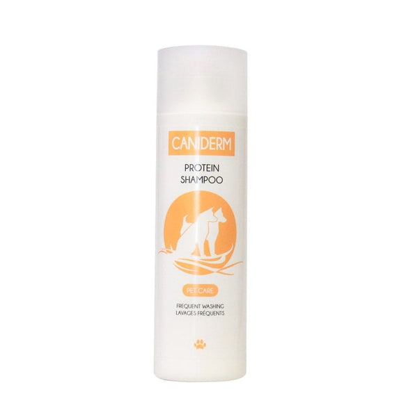 Caniderm Protein Shampoo – Nourishing Formula with Proteins, 220ml Bottle