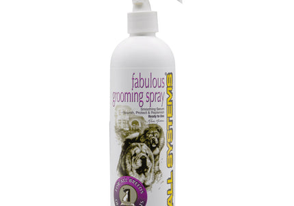 1 All Systems Fabulous Grooming Detangling Spray – Lightweight Conditioning Formula, 355ml