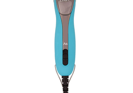 Oster A6 Slim Professional Hair Clipper – Three-Speed, Ergonomic Design, Turquoise