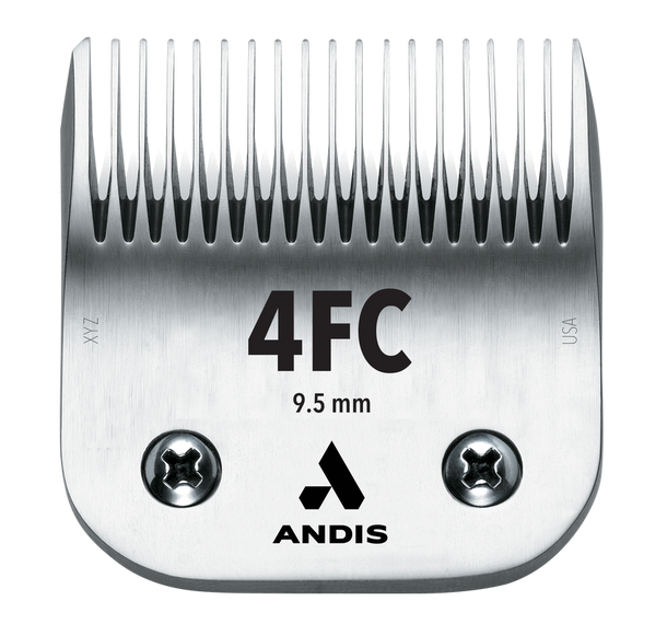 Andis CeramicEdge Blade No. 4FC – 9.5mm Straight Teeth, Durable Precision Cutting