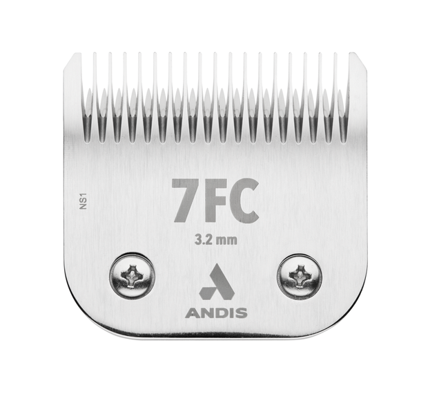 Andis CeramicEdge Blade No. 7FC – 3.2mm Straight Teeth, Durable Precision Cutting