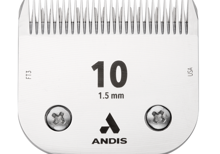 Andis CeramicEdge Clipper Blade No. 10 – 1.5mm, Durable Long-Lasting Cutting Edge