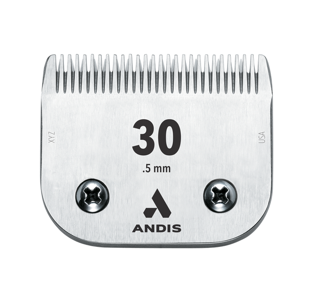 Andis UltraEdge Blade No. 30 – Precision Steel Cutting Edge, 0.5mm, Durable Design