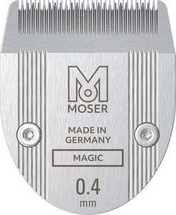 Moser Magic Precision Blade Set – Fine-Toothed Stainless Steel Replacement for 1584, 1585, 1588 Razors