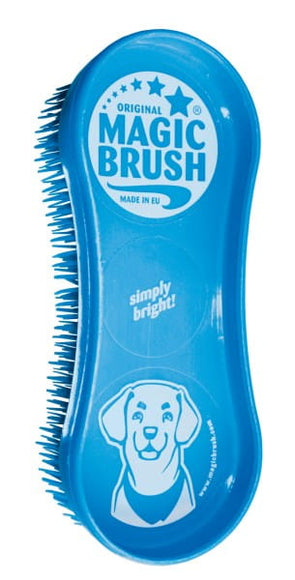 Magic Brush Grooming Brush – Ergonomic Bathing Tool with Soft Bristles, Blue Color