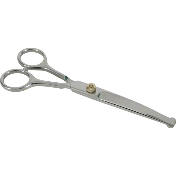 Zolux Bent Grooming Scissors – Securely Tipped, 6.5 Inch Precision Cutting Tool