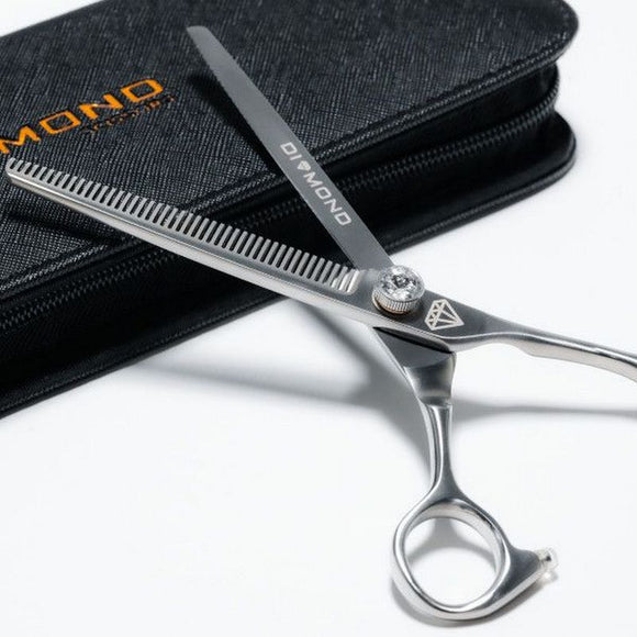 Diamond Professional Thinning Scissors – 6.5 Inch, 45 Teeth, Precision Half-Length Design