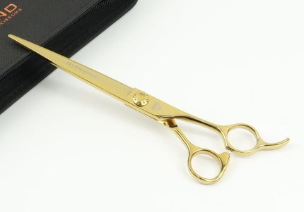 Diamond Professional Straight Grooming Scissors – 7.5 Inch Precision Steel Blades