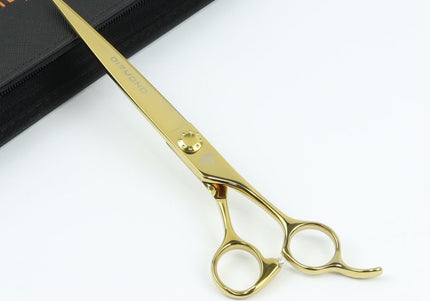 Diamond Professional Straight Grooming Scissors – 7.5 Inch Precision Steel Blades