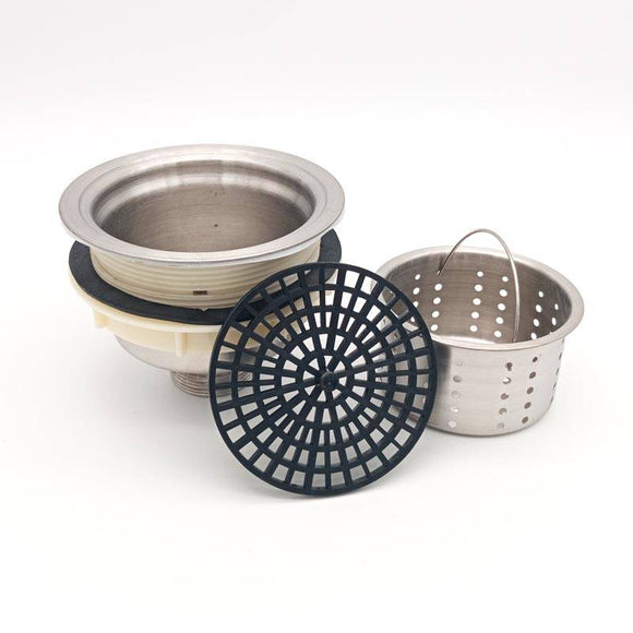 GroomStar Grooming Bathtub Drain Set – Durable Stainless Steel with Easy-Install Design