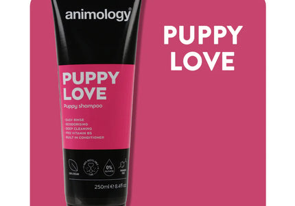 Animology Puppy Love Gentle Shampoo – Mild Cleansing Formula, 250ml Bottle