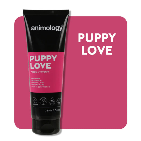 Animology Puppy Love Gentle Shampoo – Mild Cleansing Formula, 250ml Bottle