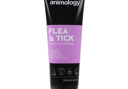 Animology Flea & Tick Protective Shampoo – Insect-Repelling Formula, 250ml Bottle