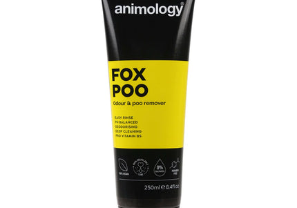 Animology Fox Poo Shampoo 250ml – Deep Cleansing Formula Removes Stubborn Dirt, Fresh Scent