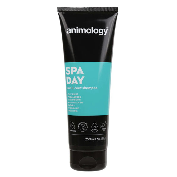 Animology Spa Day Shampoo – Nourishing Formula, Revitalizes Skin and Fur, 250ml Bottle